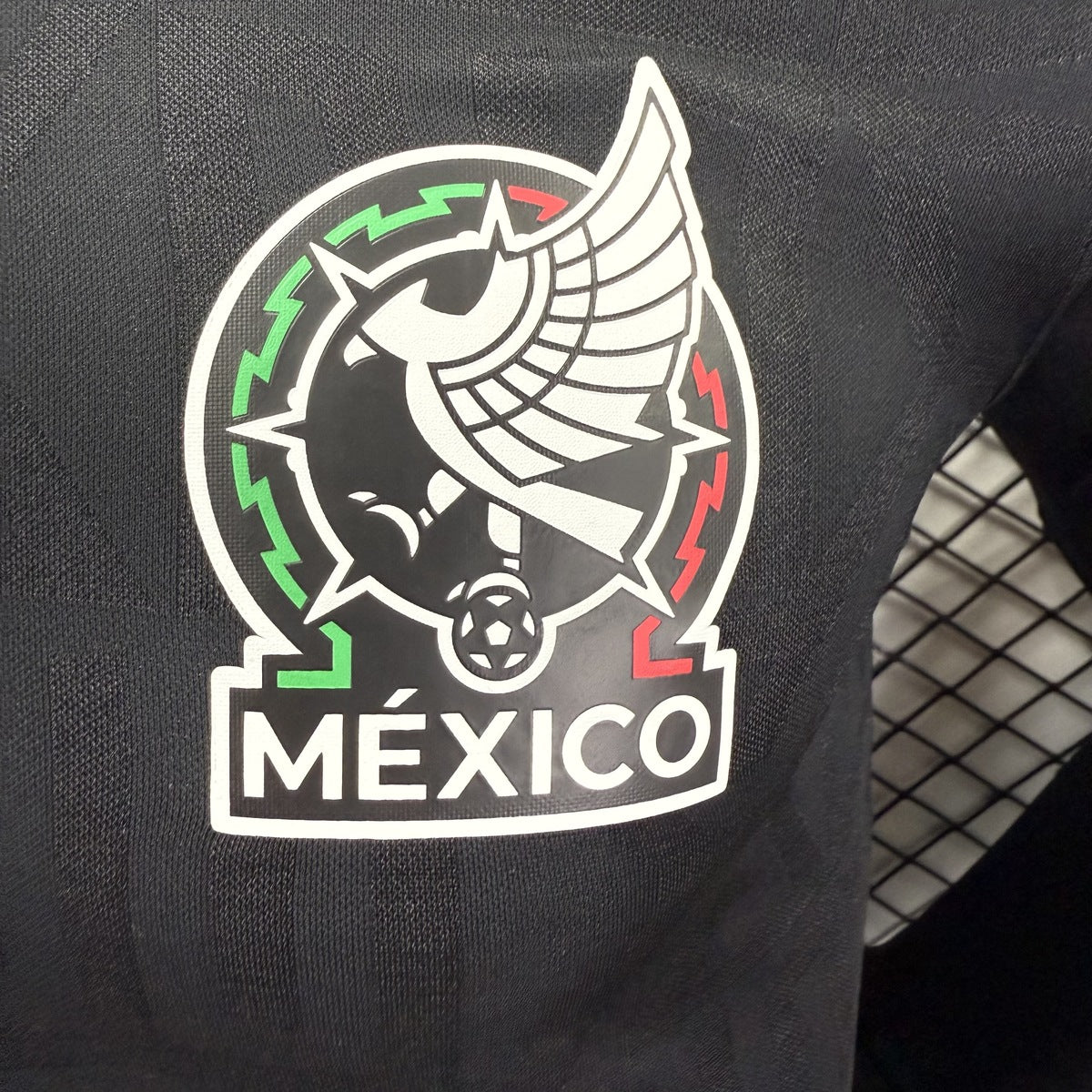 México (Mundial 2026) – Jersey Visitante Negro – Premium Manga Larga