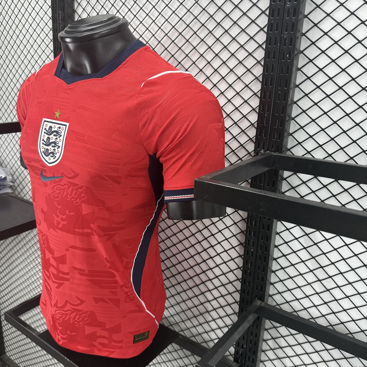 Inglaterra (Mundial 2026) – Jersey Visitante Rojo – Premium