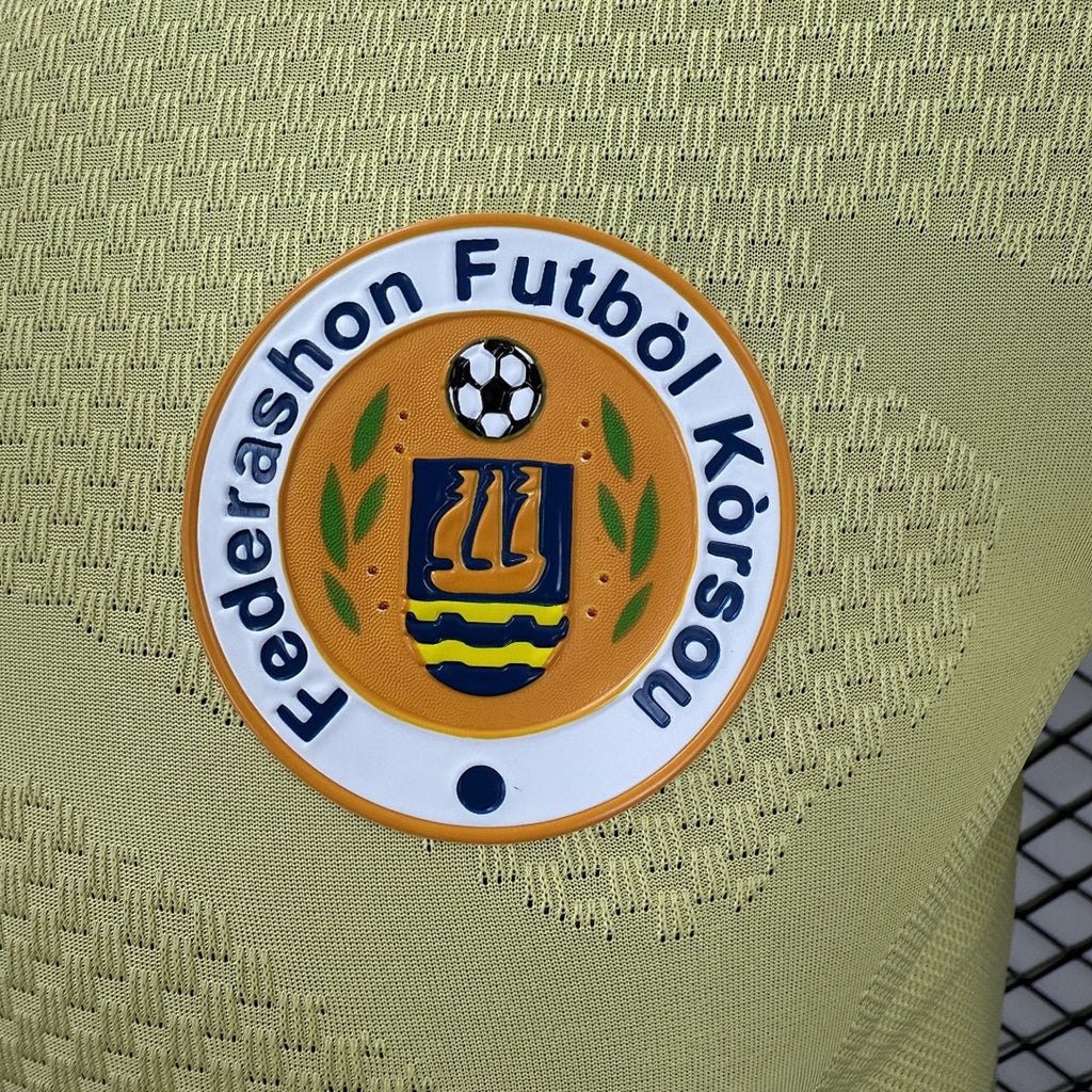 Curazao (Mundial 2026) – Jersey Visitante Amarillo – Premium