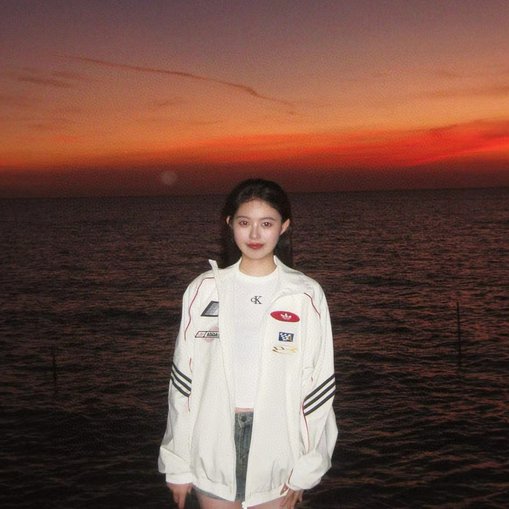 Adidas Originals Chaqueta MOTO 2026 Blanco