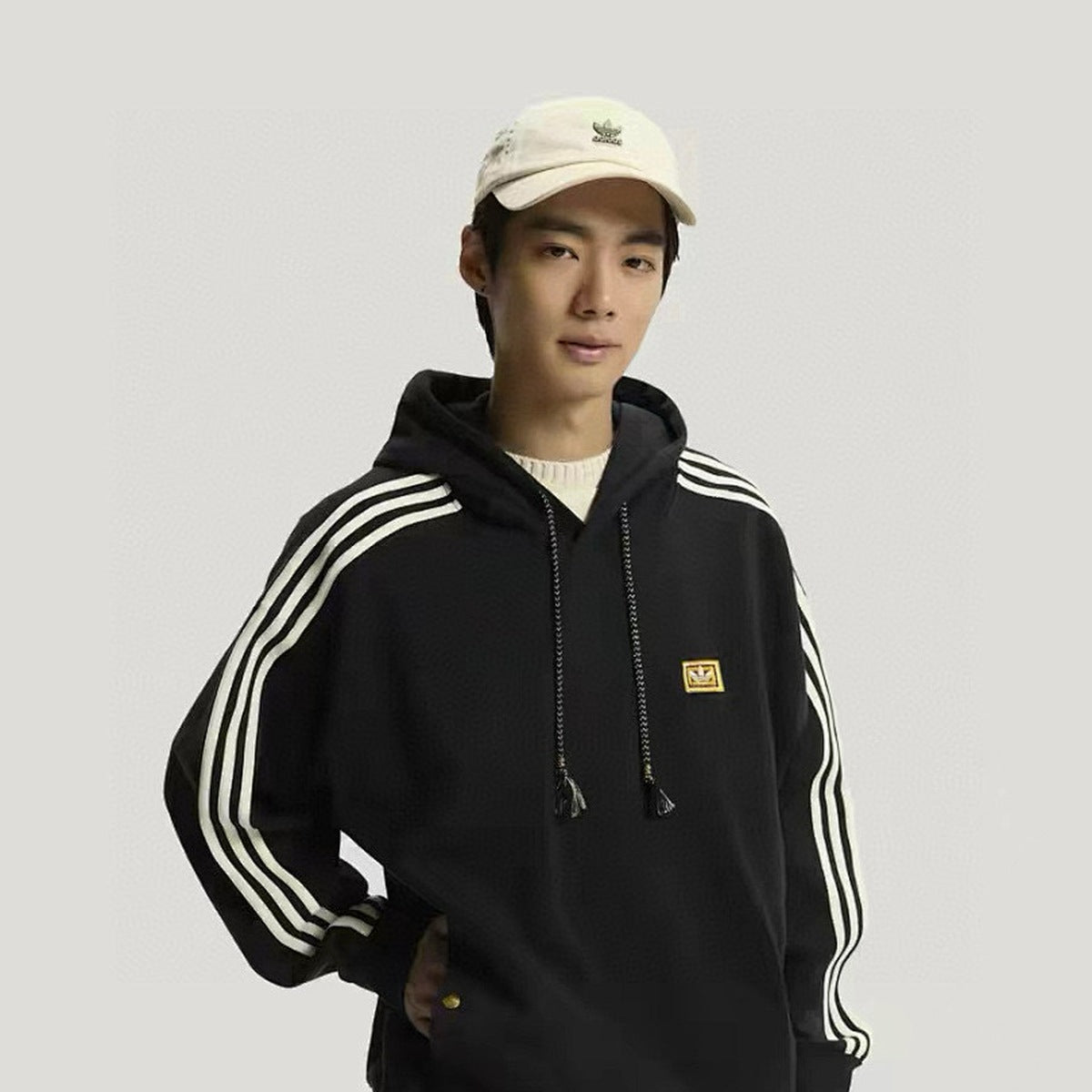 Adidas Originals Hoodie con Capucha 2026 Negro