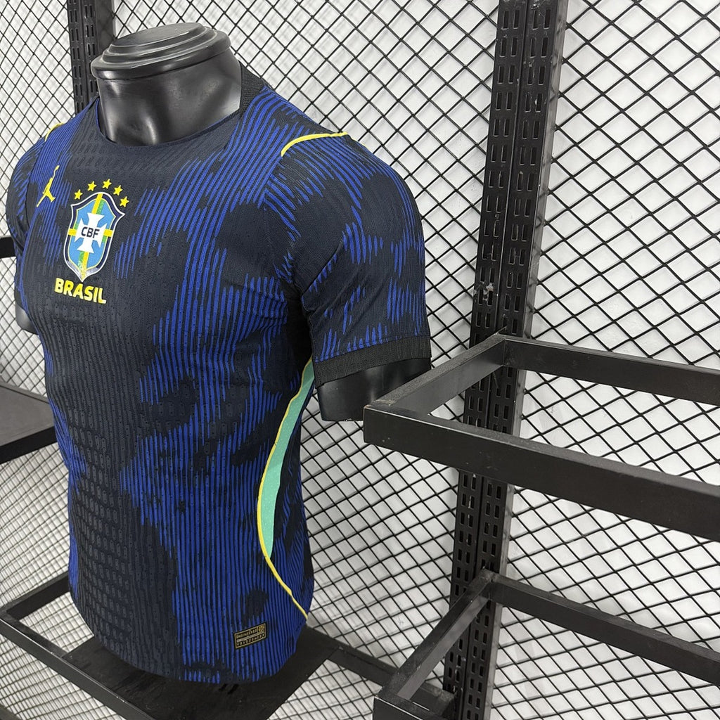 Brasil (Mundial 2026) – Jersey Visitante Negro – Premium