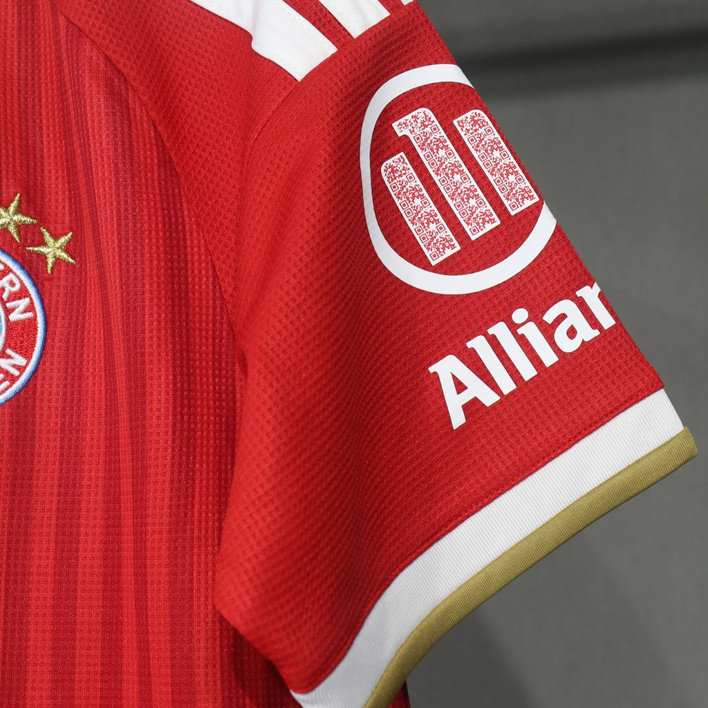 Bayern Múnich 26 – 27 Jersey Local Authentic Aficionado – Dorsal Incluido