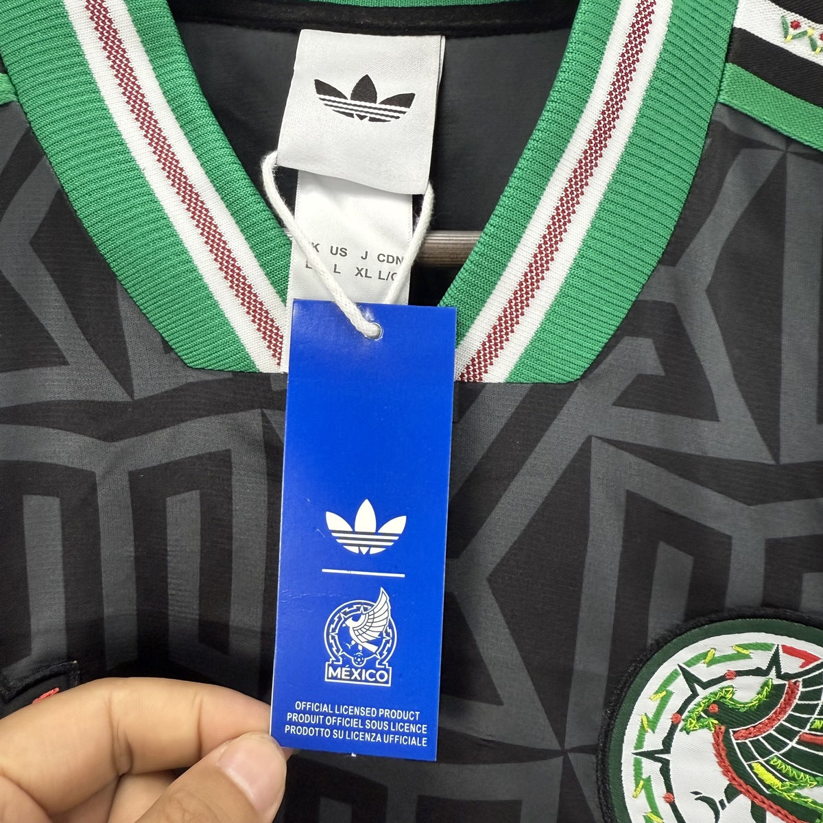 México Someone Somewhere AD Jersey – Premium Negro