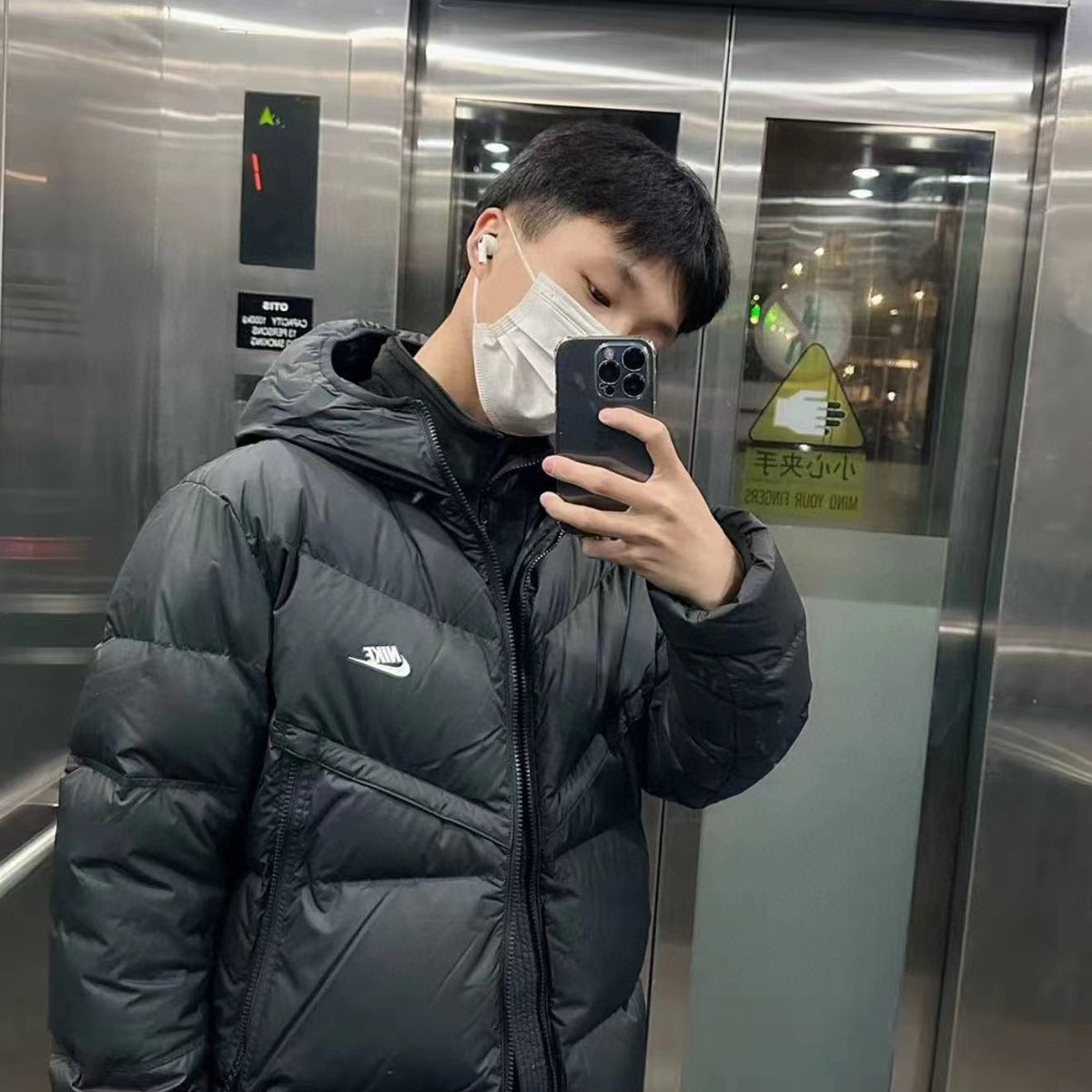 Nike Chaqueta Windrunner 2025 Negro