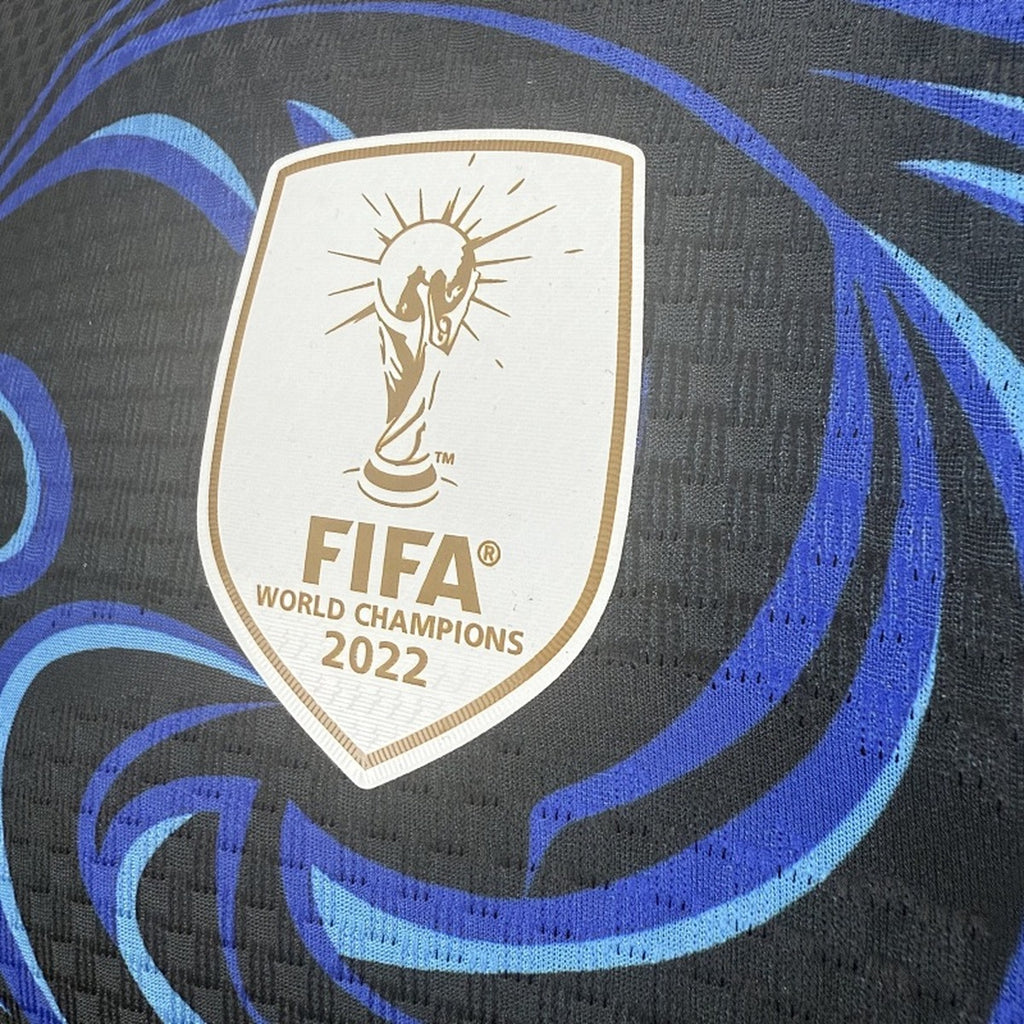 Argentina (Mundial 2026) – Jersey Visitante Negro – Premium