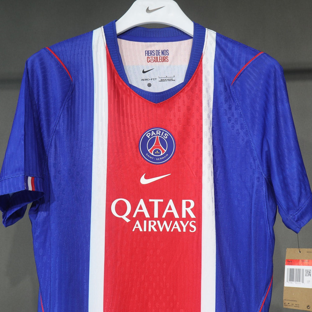 París 26 – 27 Jersey Local Authentic Azul – Dorsal Incluido