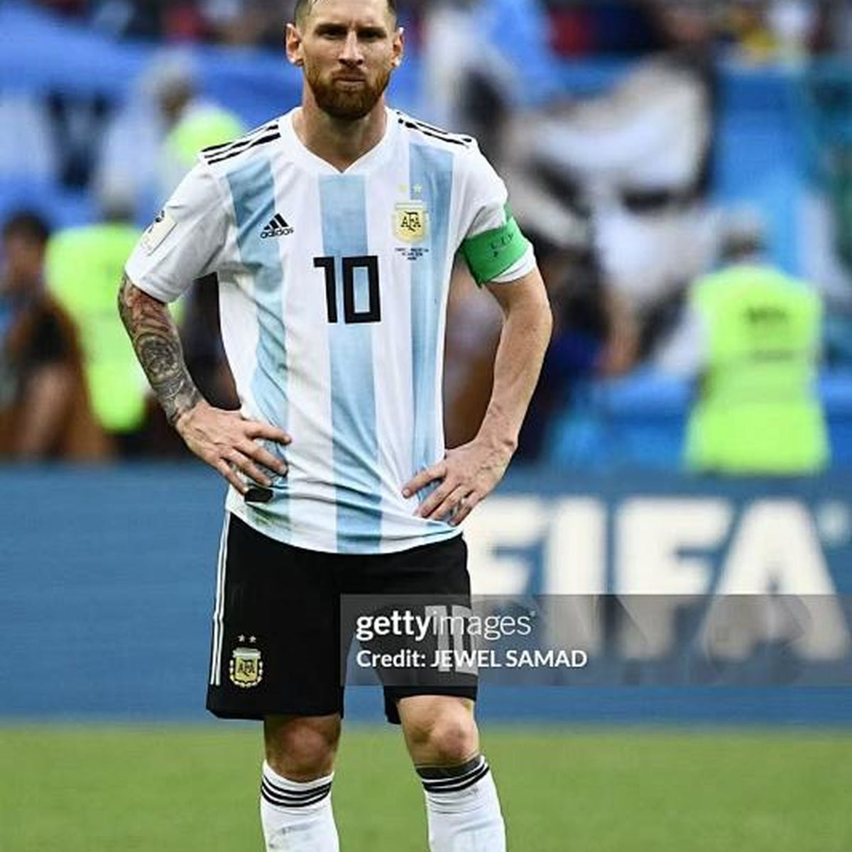 Argentina (Mundial 2018) – Jersey Local Authentic – Dorsal Incluido