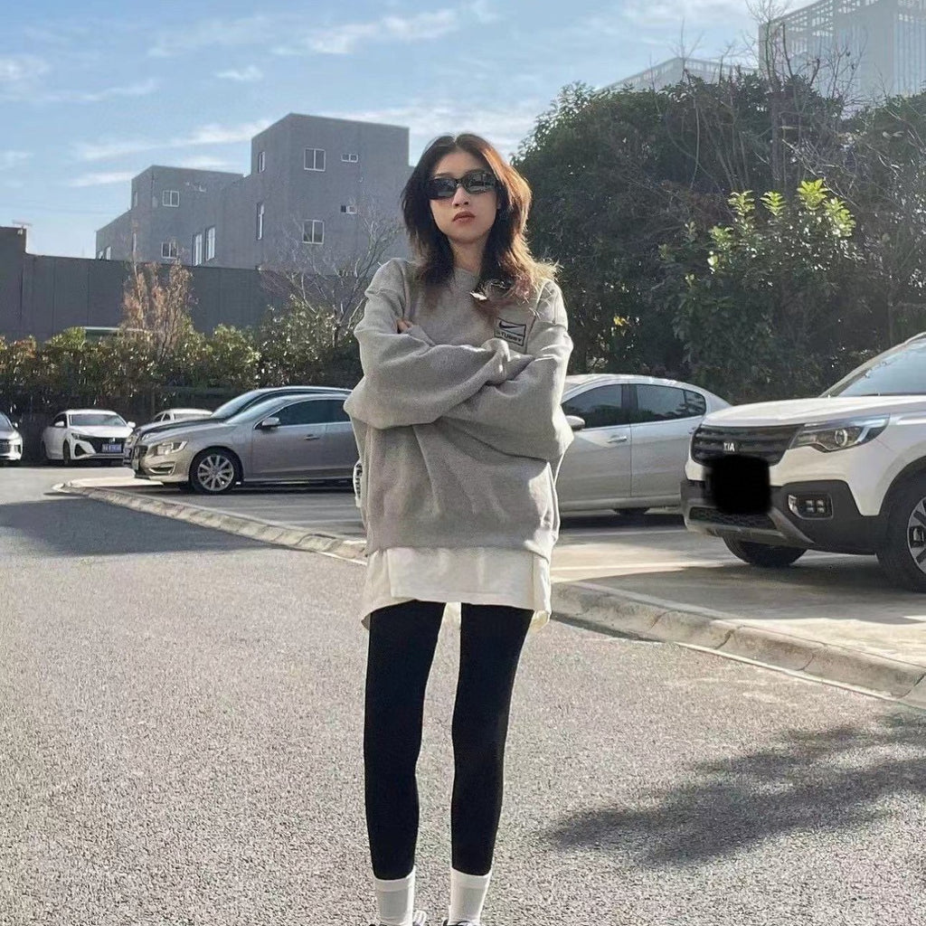 Nike Stussy Hoodie con Capucha 2023 Gris