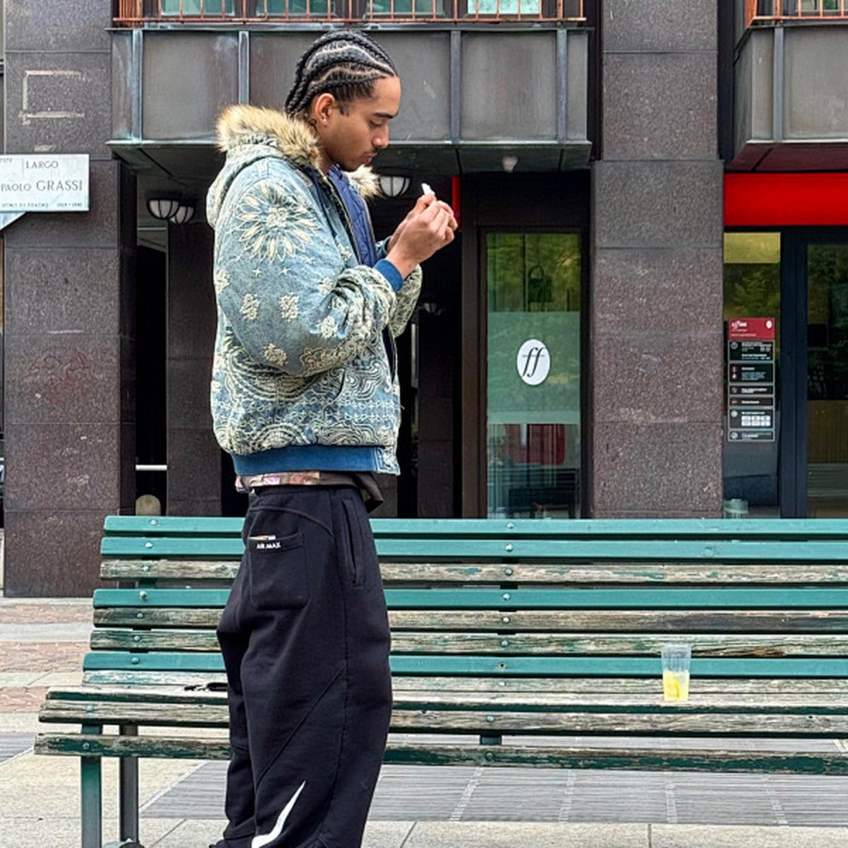 Nike Pants Largos SUPREME 2025 Negro