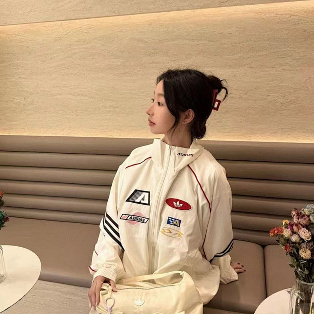 Adidas Originals Chaqueta MOTO 2026 Blanco