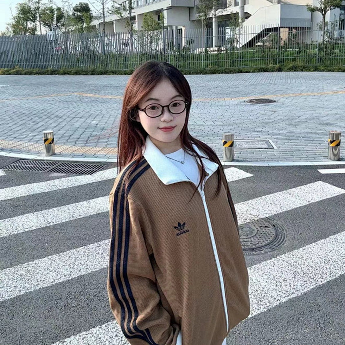 Adidas Originals Chaqueta Waffle 2026 Café