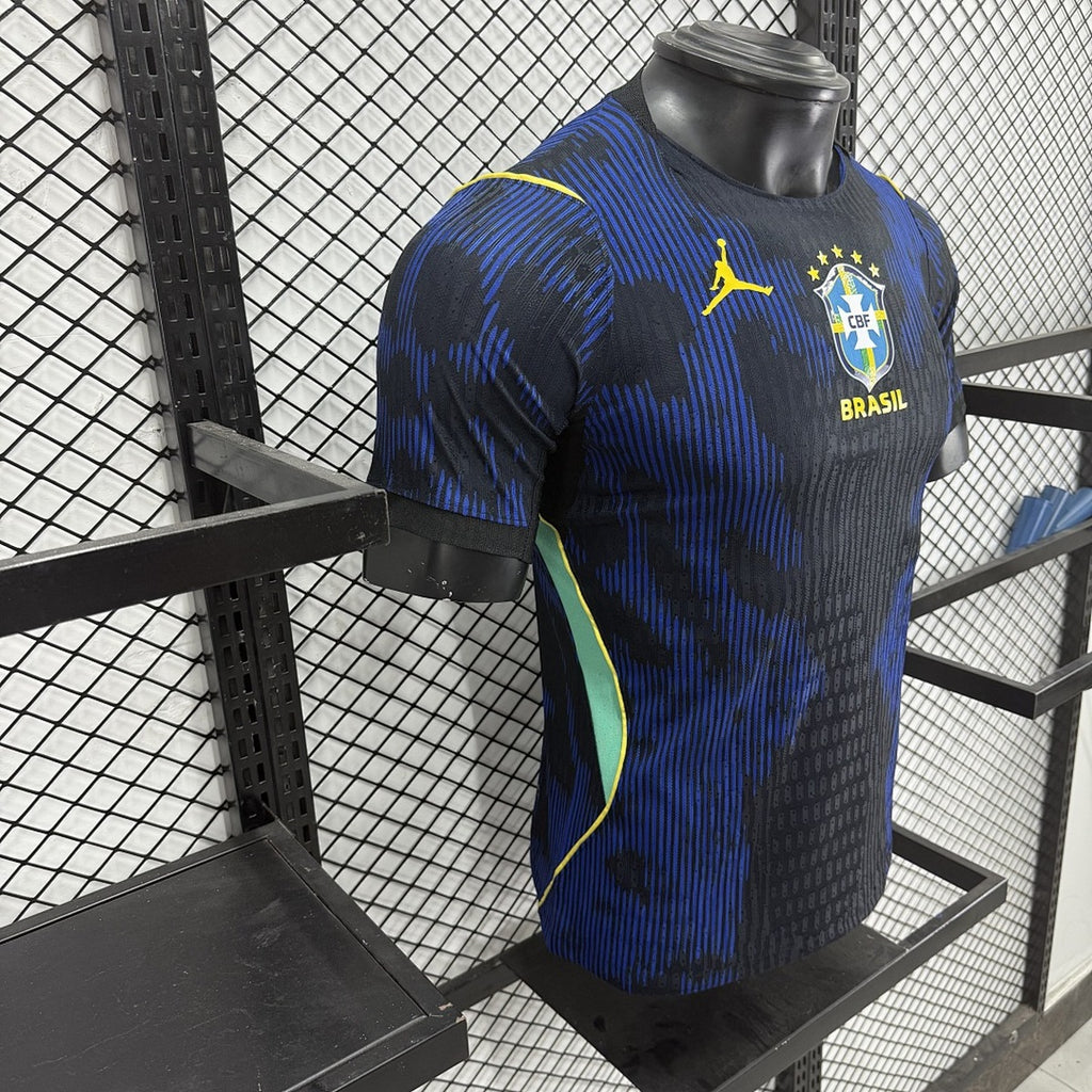 Brasil (Mundial 2026) – Jersey Visitante Negro – Premium