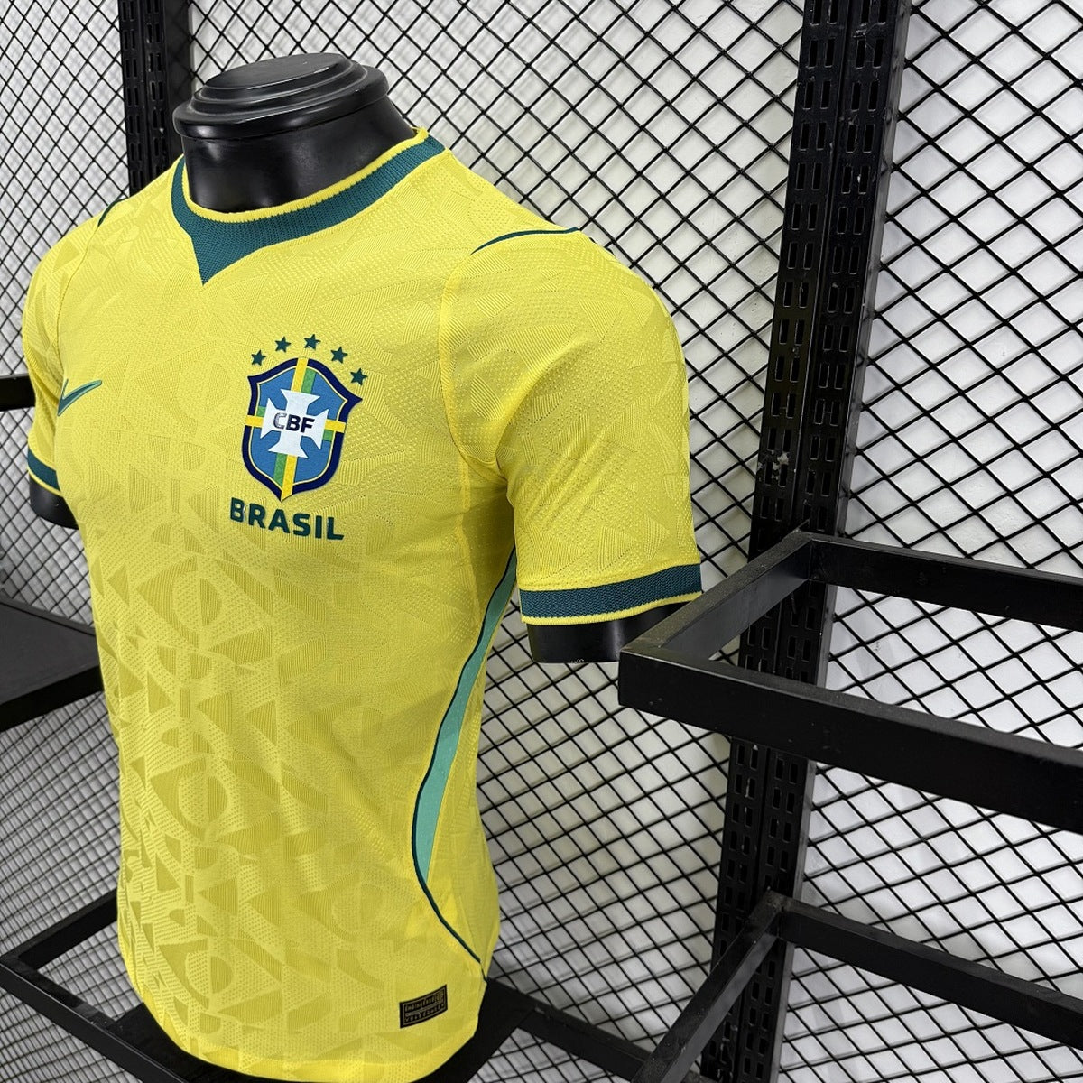 Brasil (Mundial 2026) – Jersey Local Amarillo – Premium