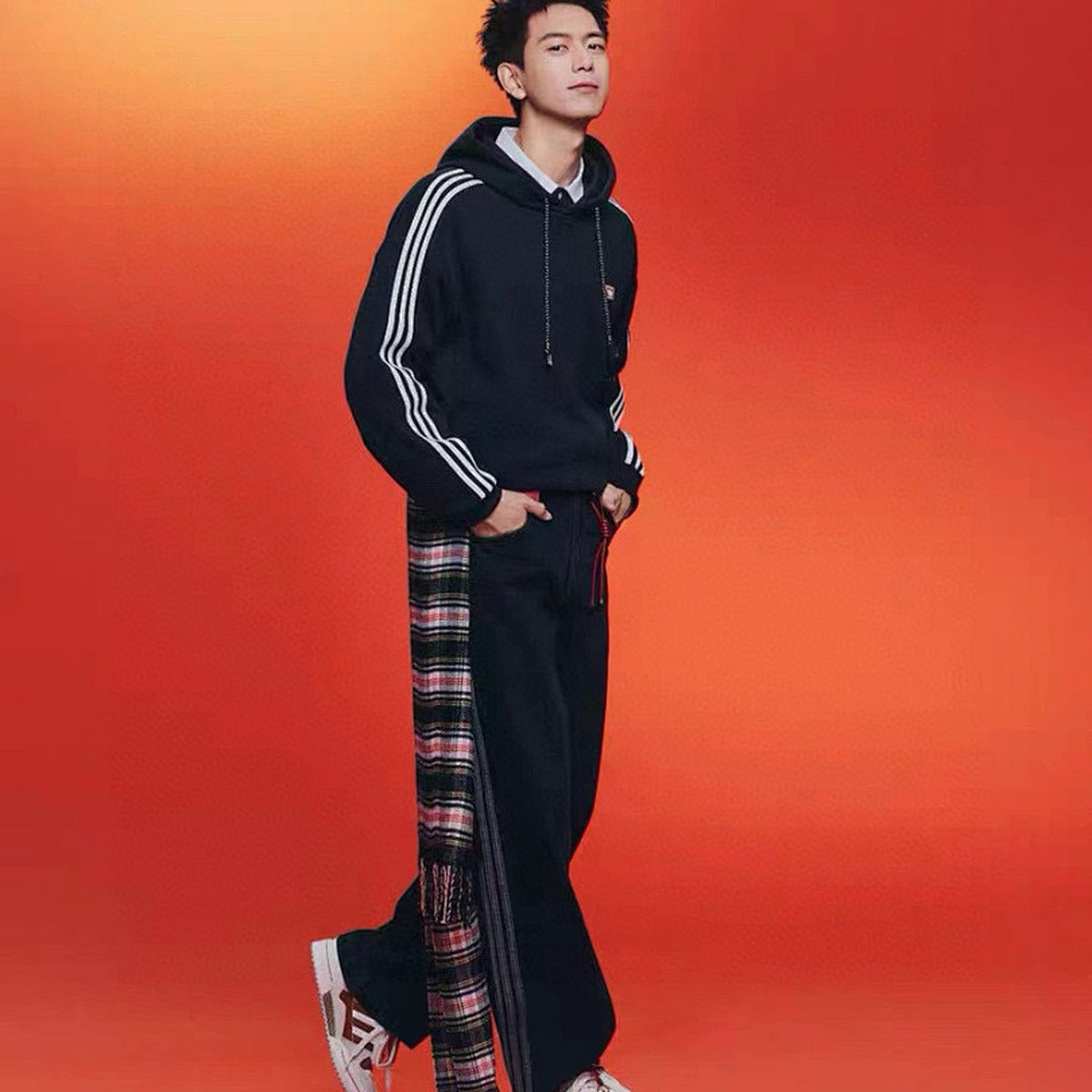 Adidas Originals Hoodie con Capucha 2026 Negro