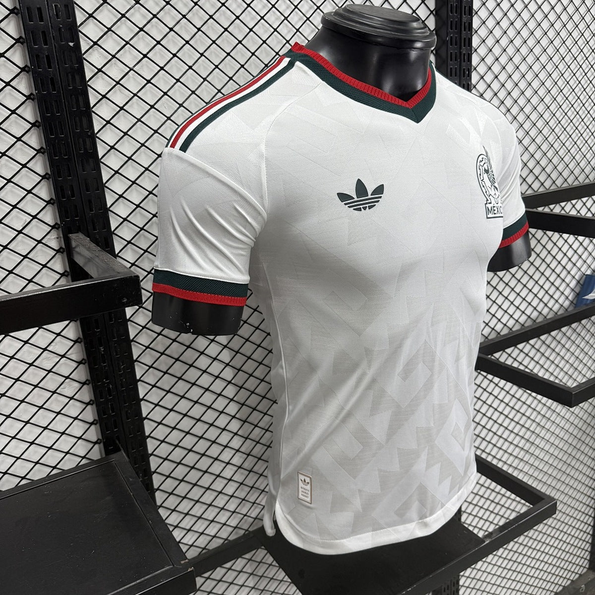 México (Mundial 2026) – Jersey Visitante Blanco – Premium