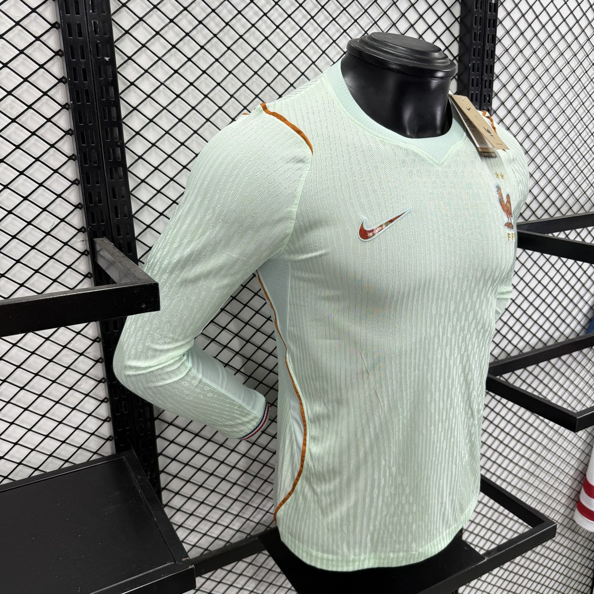 Francia (Mundial 2026) – Jersey Visitante Verde – Premium Manga Larga