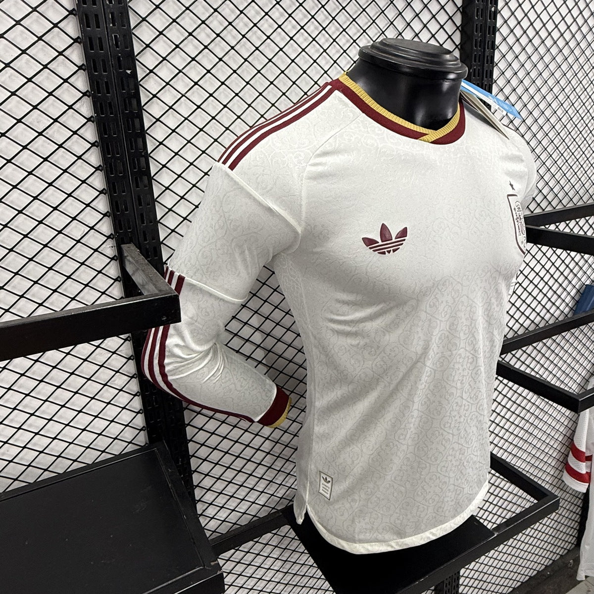 España (Mundial 2026) – Jersey Visitante Blanco – Premium Manga Larga