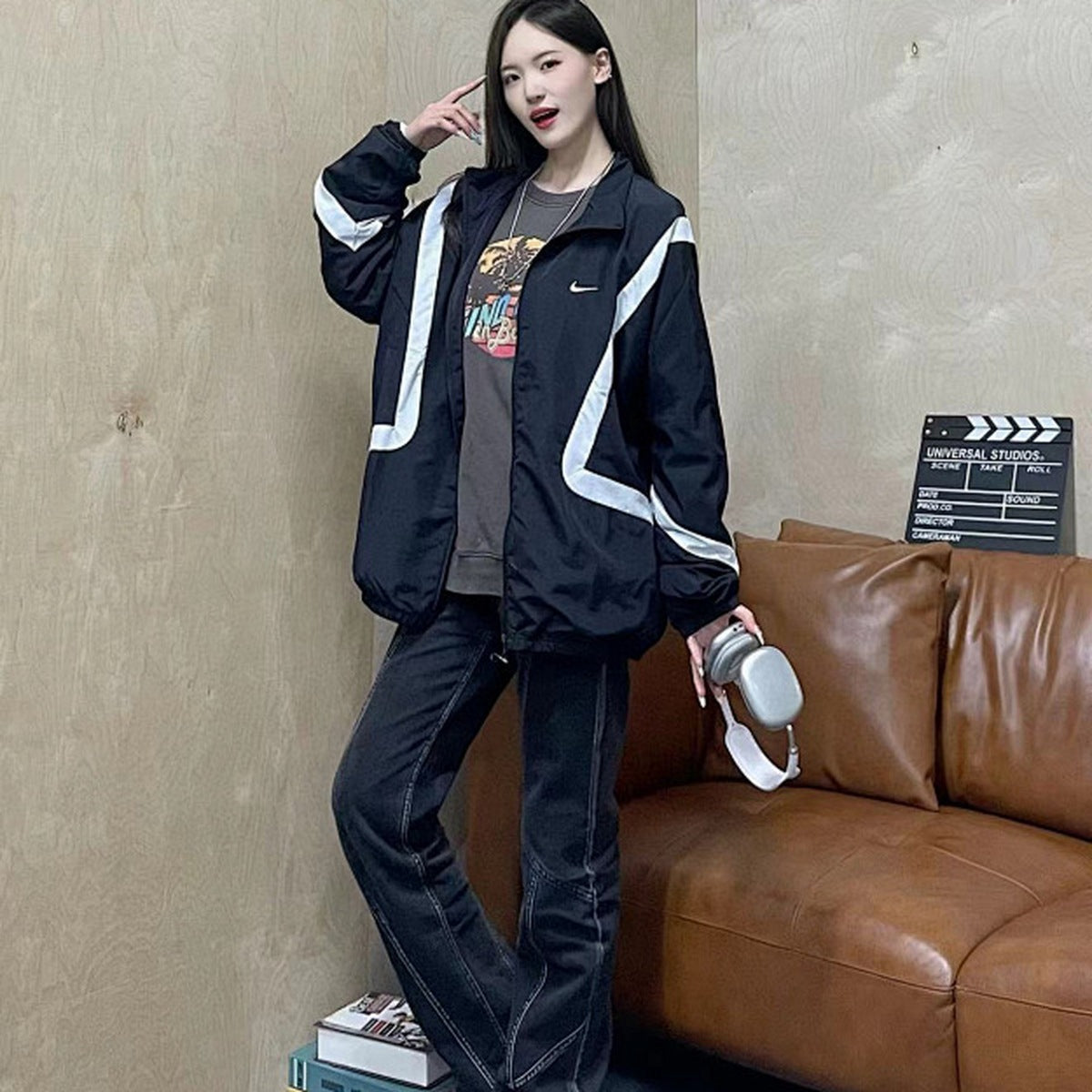 Nike Chaqueta Icon 2026 Negro