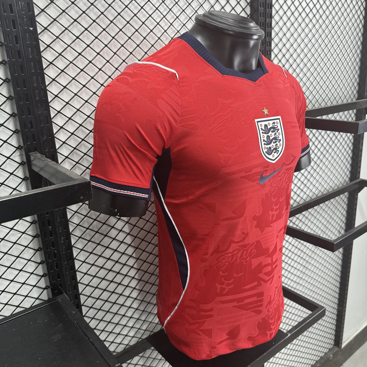Inglaterra (Mundial 2026) – Jersey Visitante Rojo – Premium