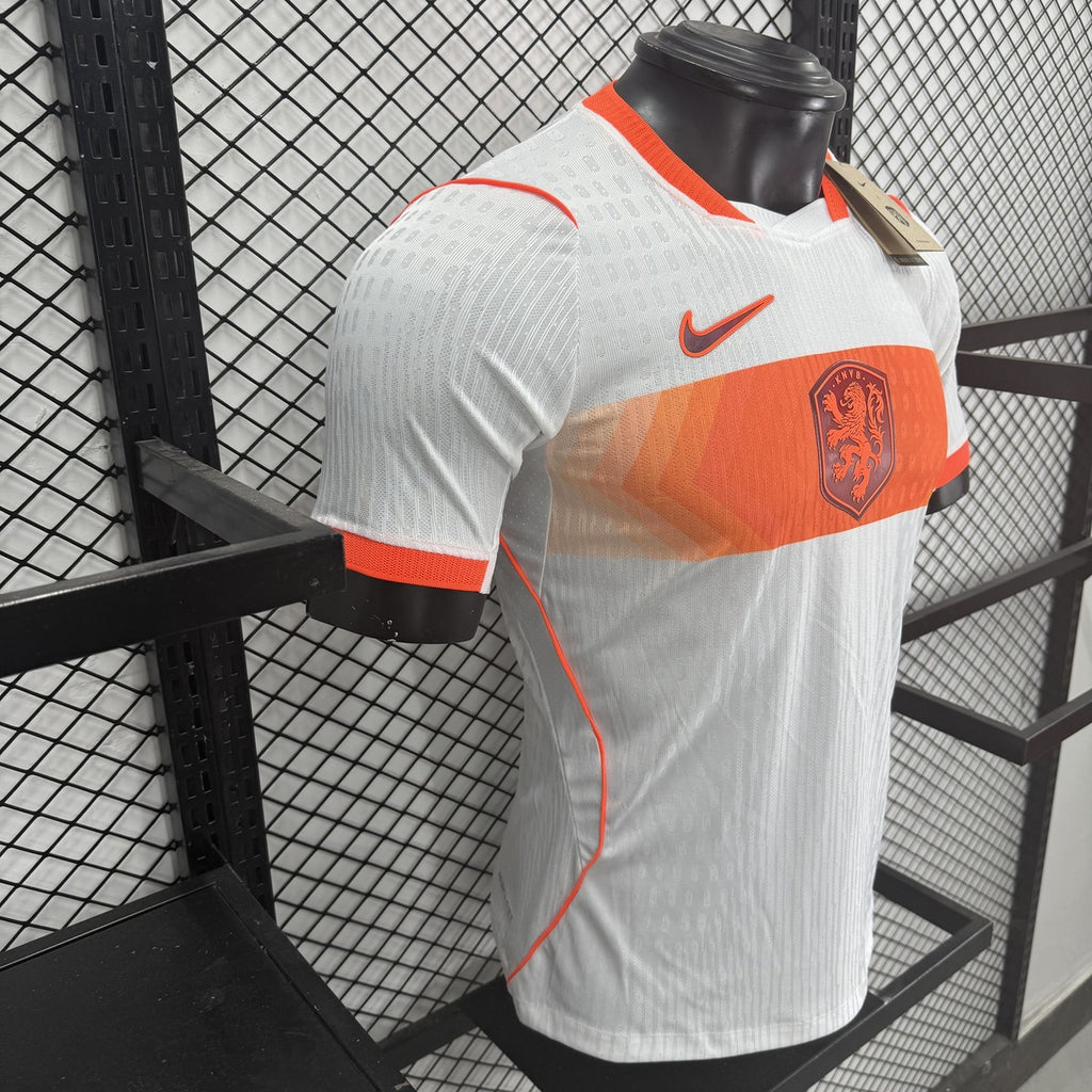 Holanda (Mundial 2026) – Jersey Visitante Blanco – Premium