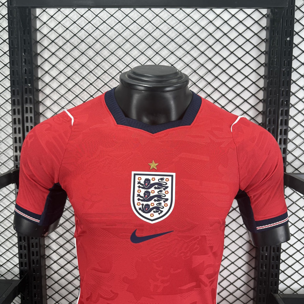Inglaterra (Mundial 2026) – Jersey Visitante Rojo – Premium