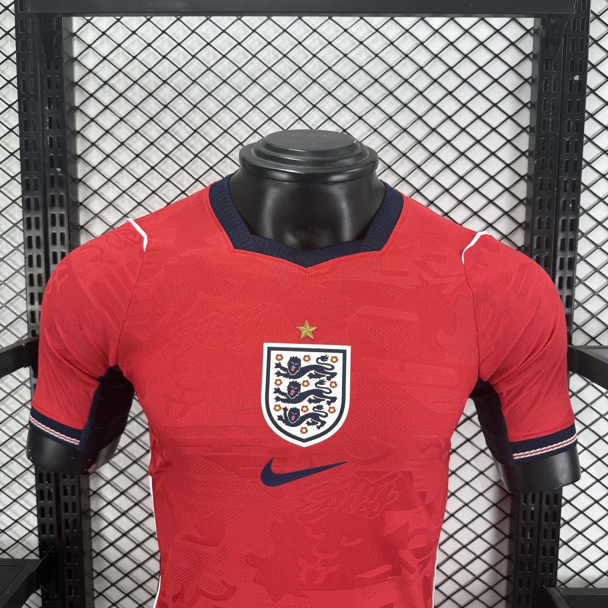 Inglaterra (Mundial 2026) – Jersey Visitante Rojo – Premium