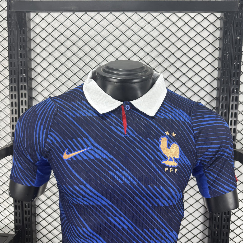 Francia (Mundial 2026) – Jersey Local Azul marino – Premium