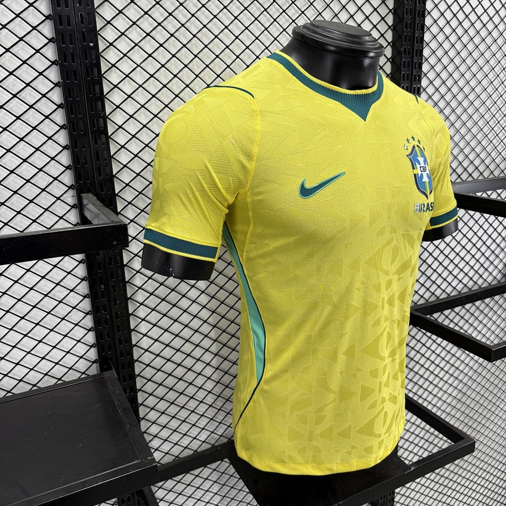 Brasil (Mundial 2026) – Jersey Local Amarillo – Premium