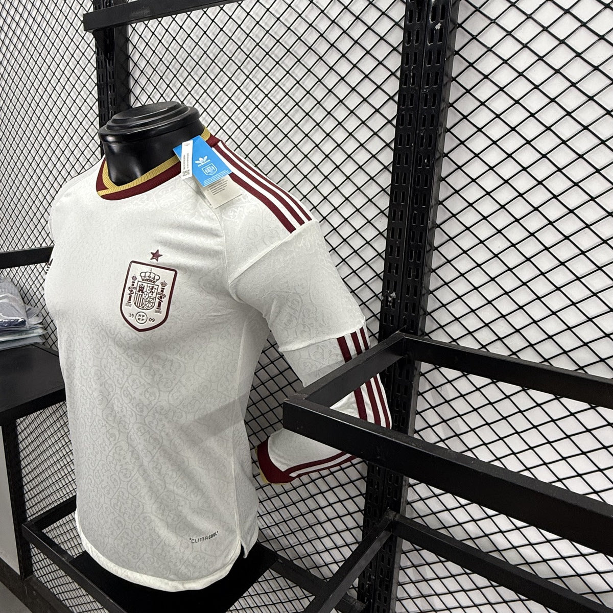 España (Mundial 2026) – Jersey Visitante Blanco – Premium Manga Larga
