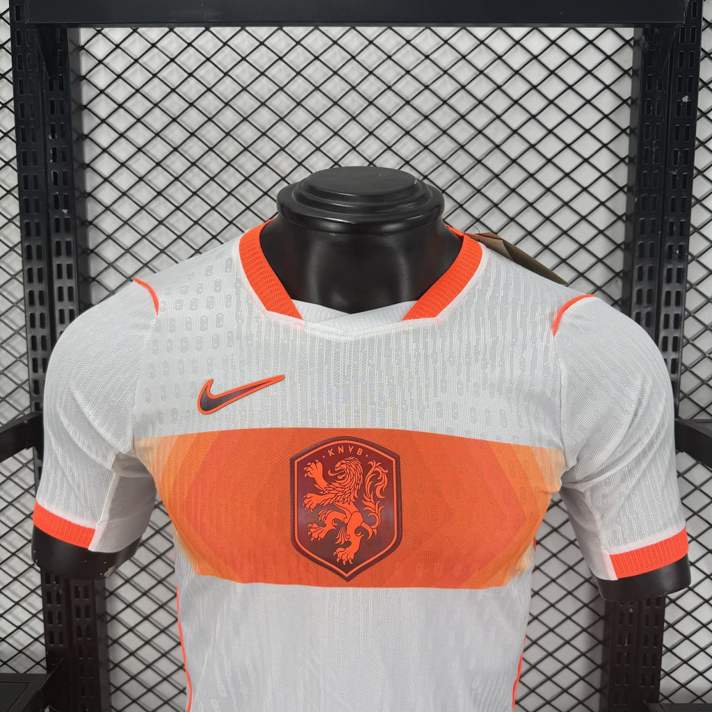 Holanda (Mundial 2026) – Jersey Visitante Blanco – Premium