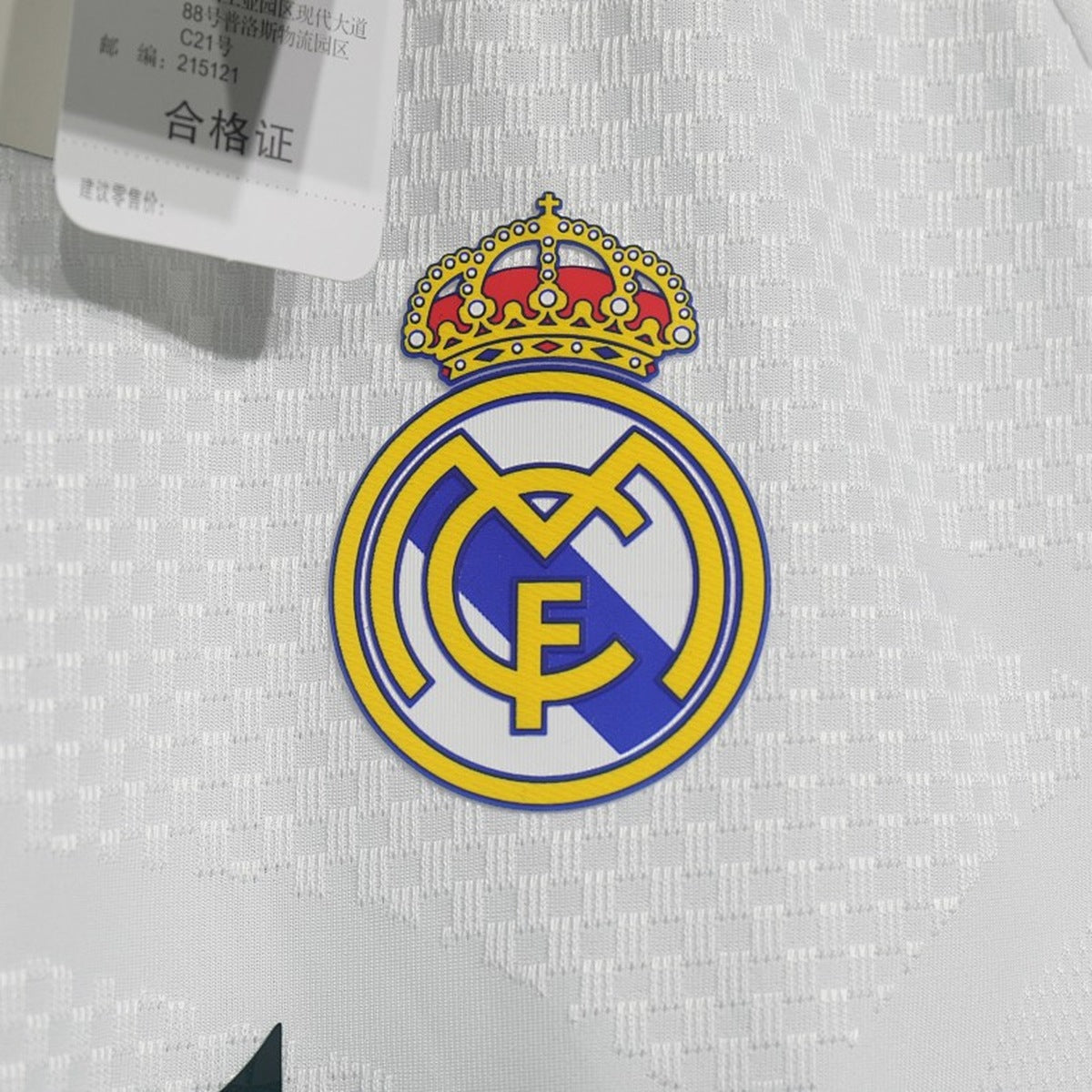 Real Madrid 26 – 27 Jersey Local Authentic Blanco – Dorsal Incluido