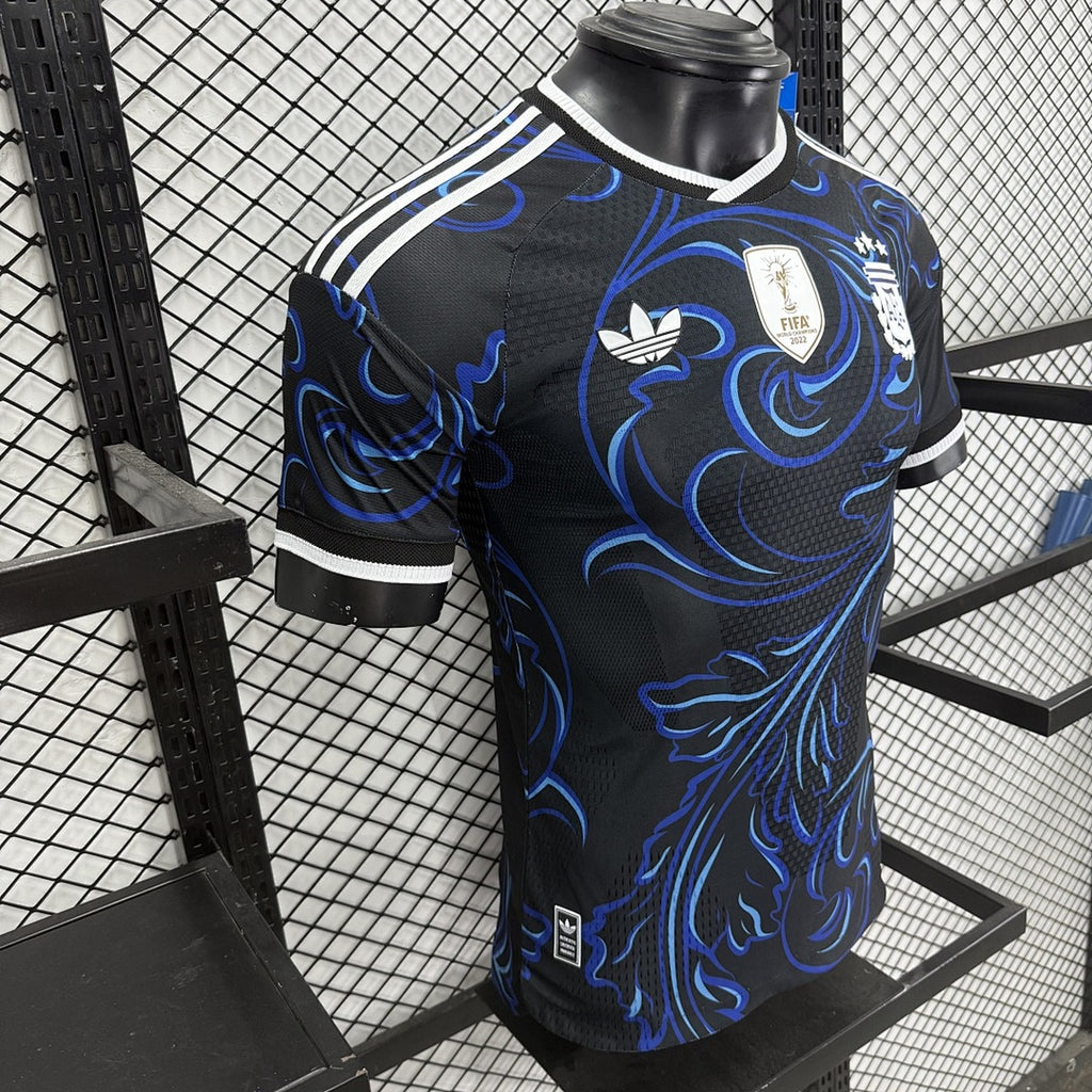 Argentina (Mundial 2026) – Jersey Visitante Negro – Premium