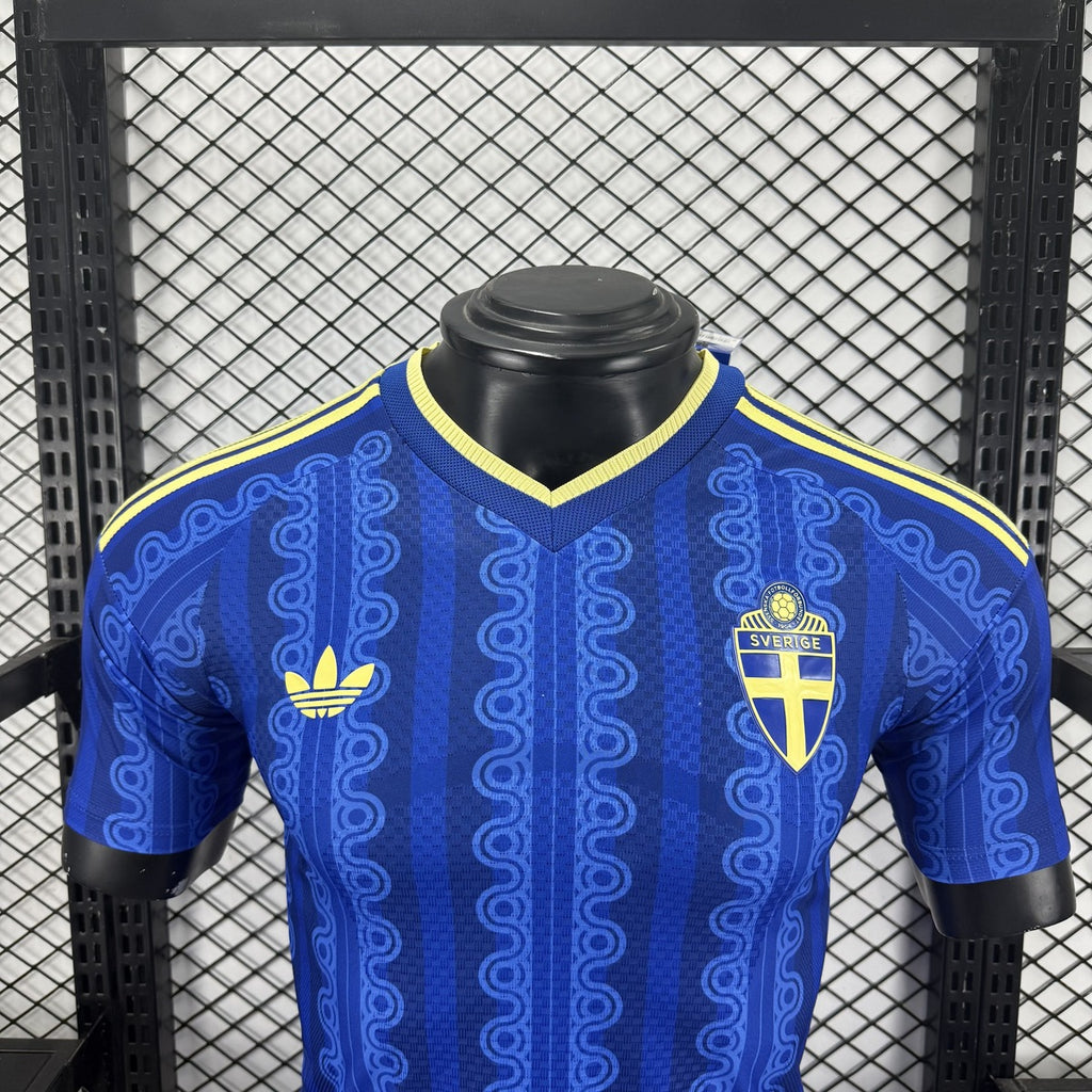 Suecia (Mundial 2026) – Jersey Visitante Azul – Premium