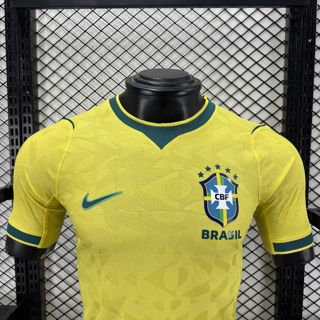 Brasil (Mundial 2026) – Jersey Local Amarillo – Premium