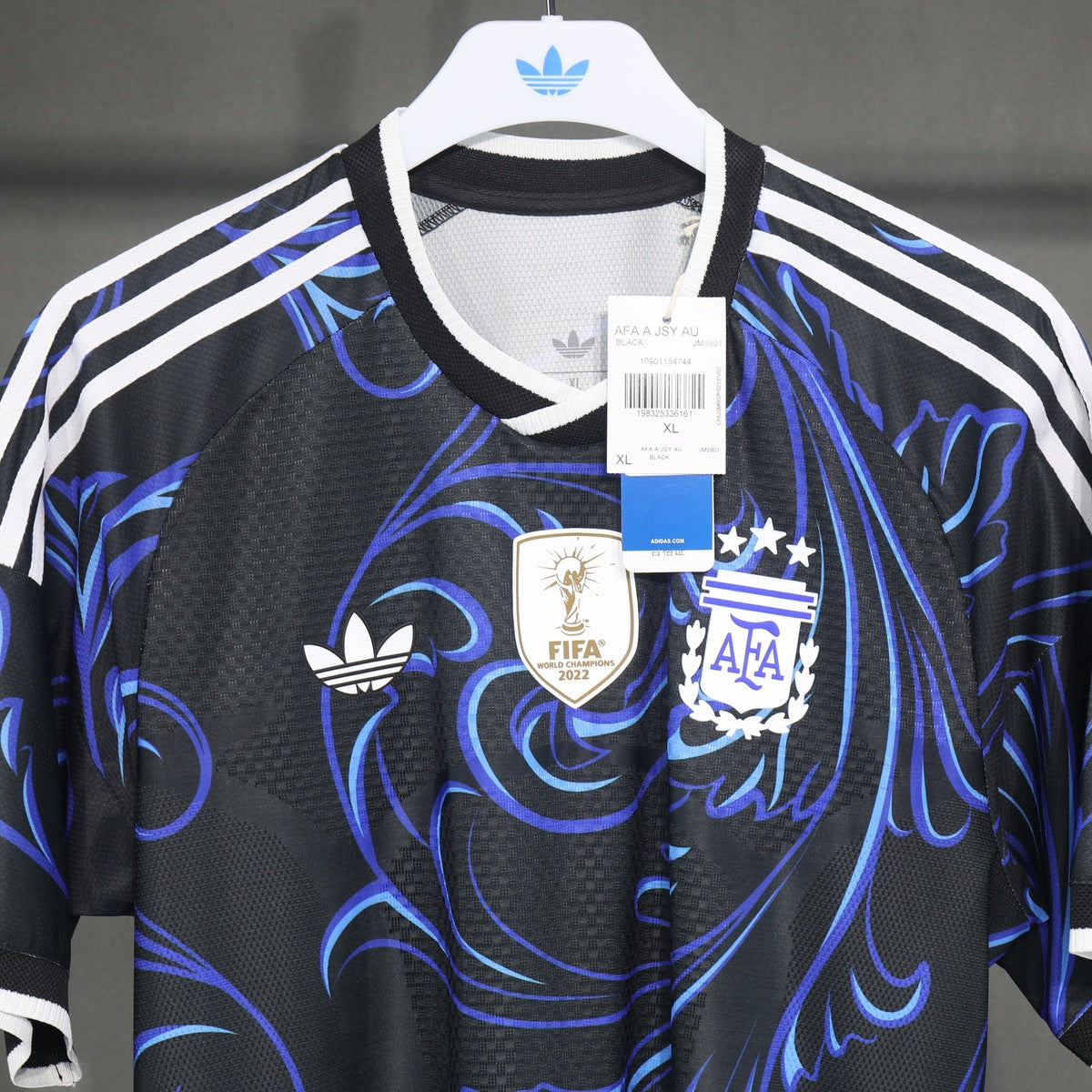 Argentina (Mundial 2026) – Jersey Visitante Authentic – Dorsal Incluido