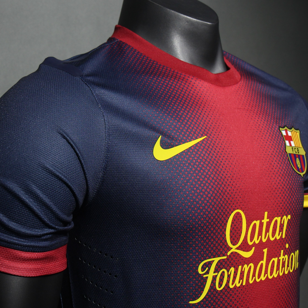 FC Barcelona 2012/13 – Jersey Local Authentic Retro / Dorsal Incluido
