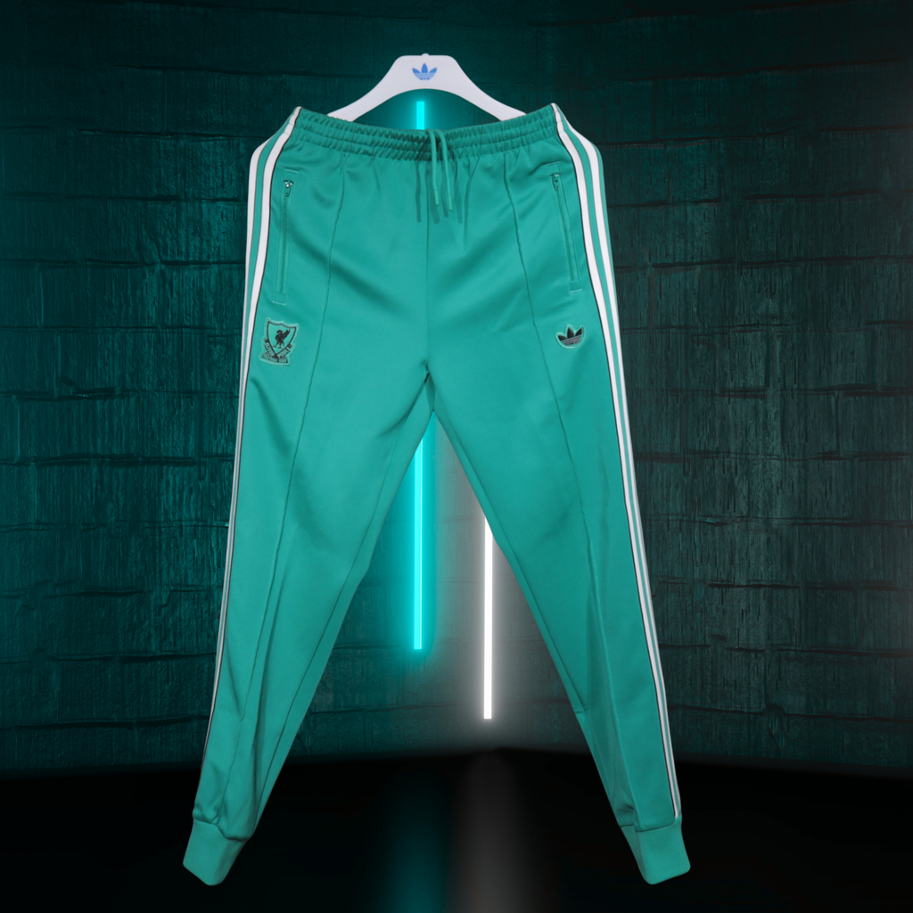 Conjunto Terrace Icons Track Liverpool – Verde Lago – Authentic