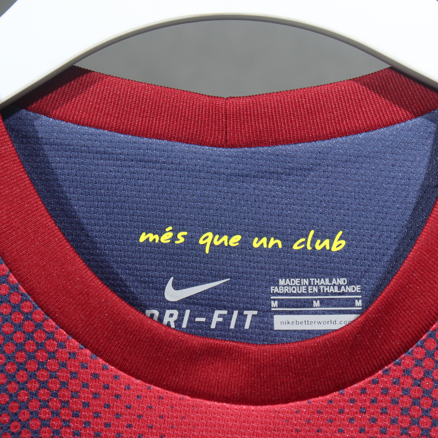 FC Barcelona 2012/13 – Jersey Local Authentic Retro / Dorsal Incluido