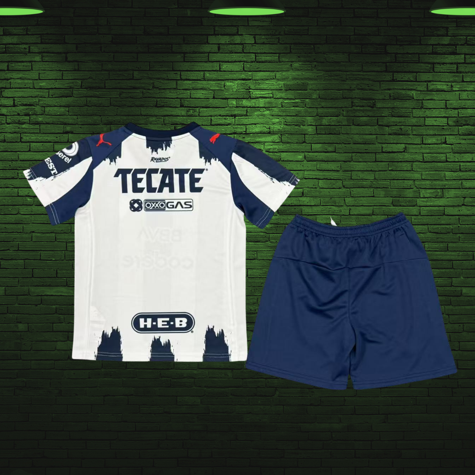 Monterrey Visitante / Jersey de Niño
