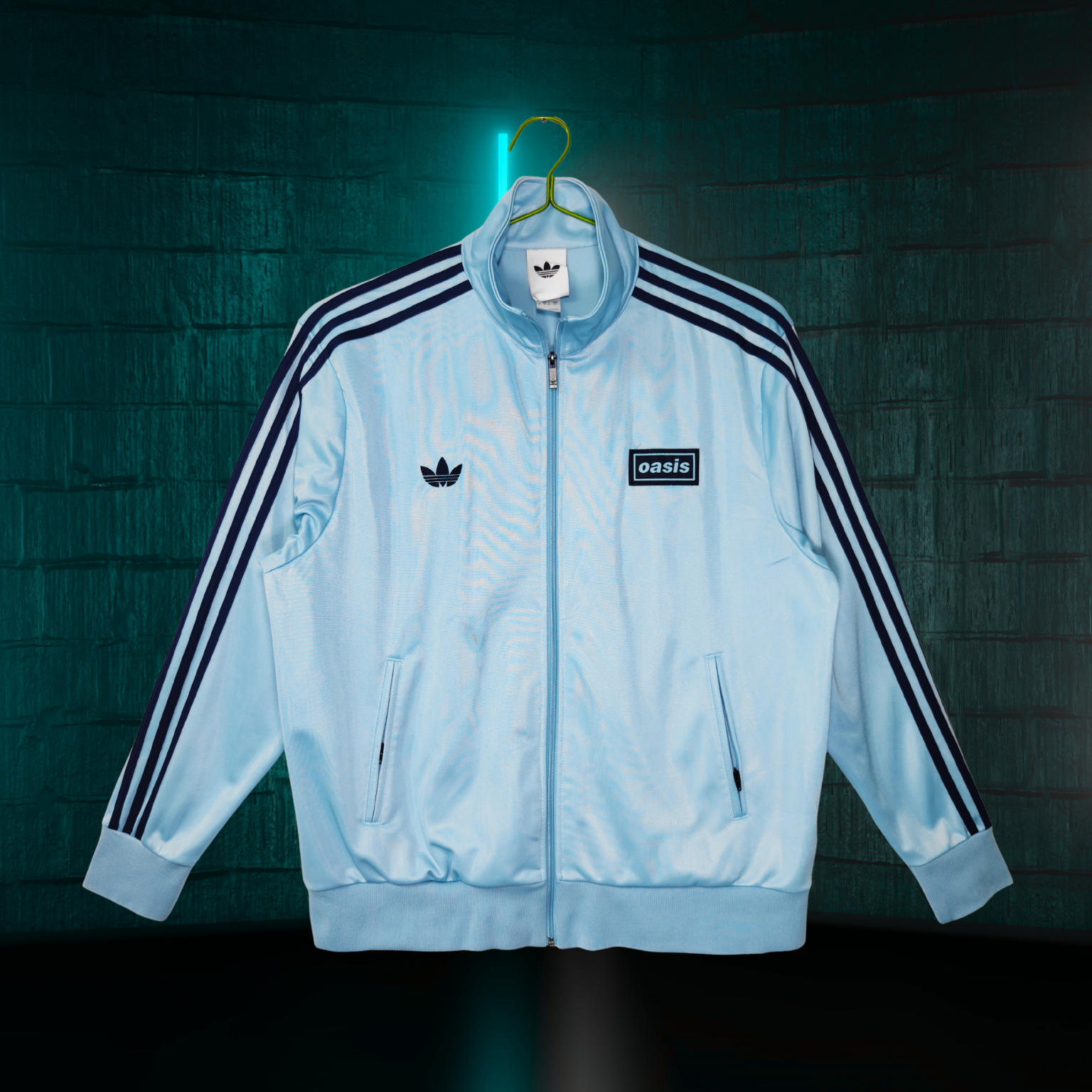 Sudadera Adidas x Oasis Firebird Marrón — Entrega inmediata