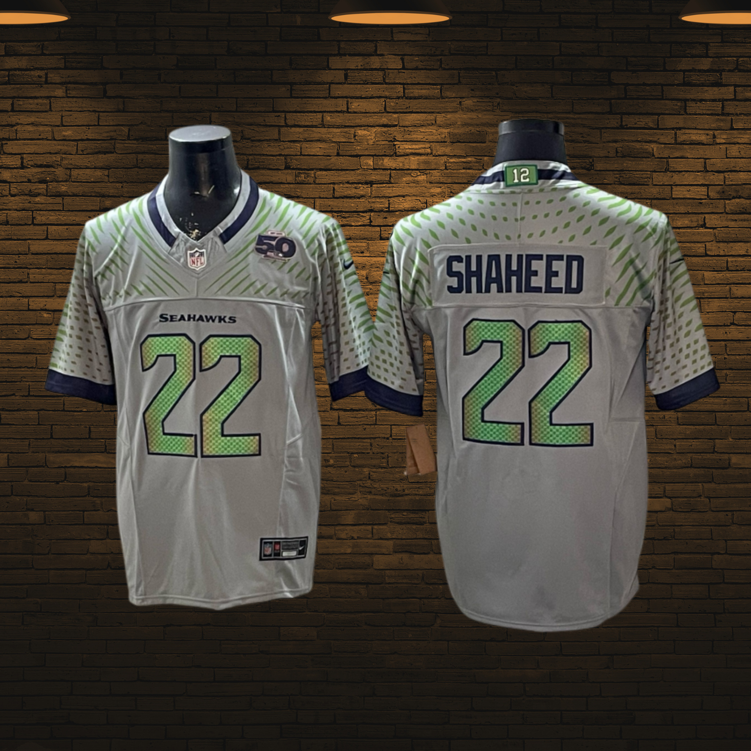 Jerseys NFL Seattle Seahawks 2023-2025 — Hombre