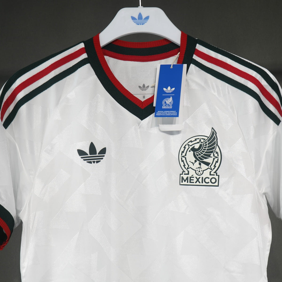 México (Mundial 2026) – Jersey Visitante Authentic Blanco – Dorsal Incluido