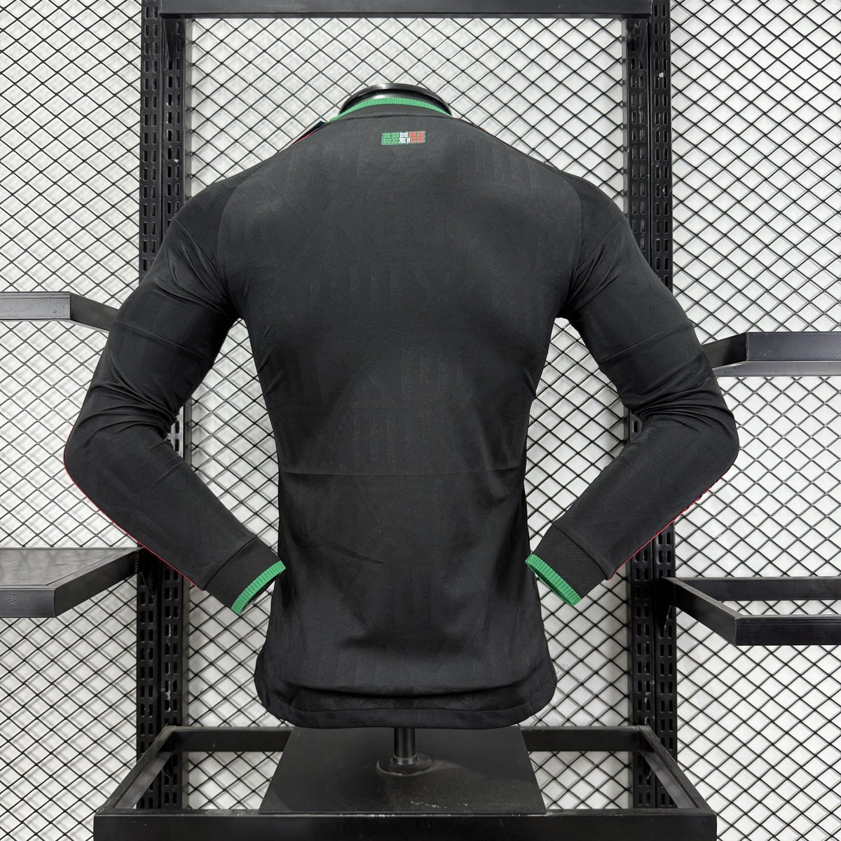 México (Mundial 2026) – Jersey Visitante Negro – Premium Manga Larga
