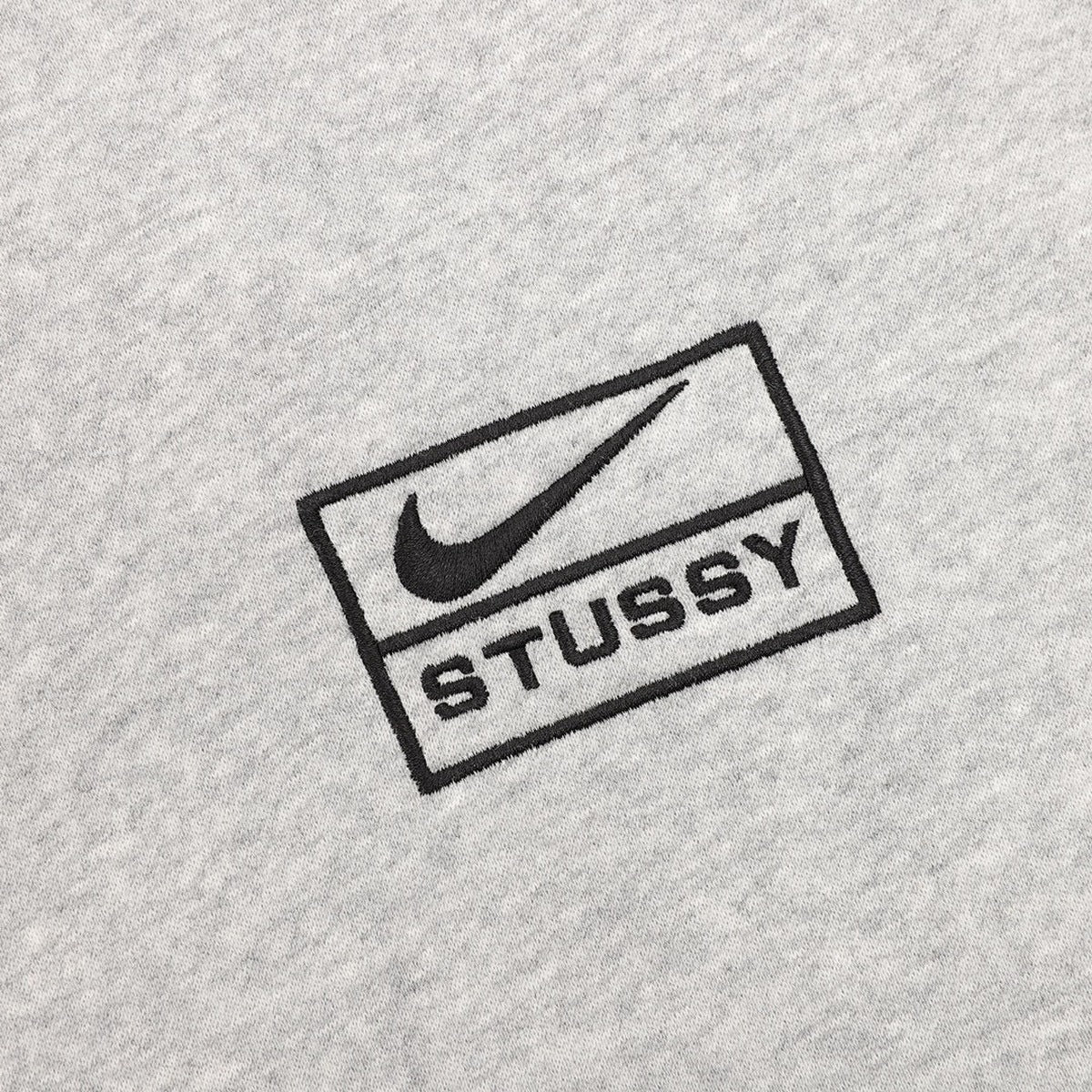 Nike Stussy Hoodie con Capucha 2023 Gris