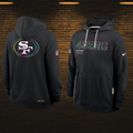 Sudadera NFL con gorro 2025 — San Francisco 49ers ⛏️ (S–4XL)