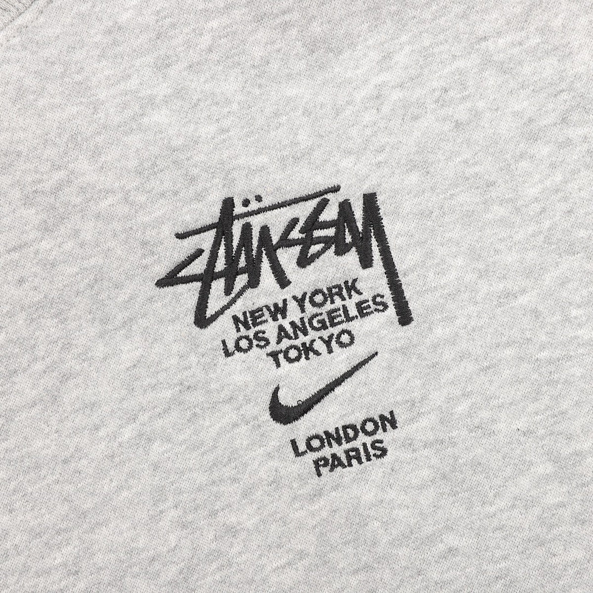 Nike Stussy Hoodie Conjunto de con 2023 Gris