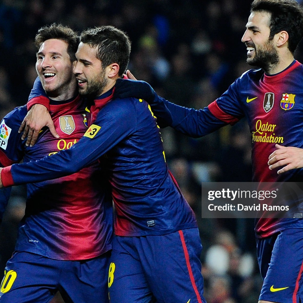 FC Barcelona 2012/13 – Jersey Local Authentic Retro Manga Larga / Dorsal Incluido