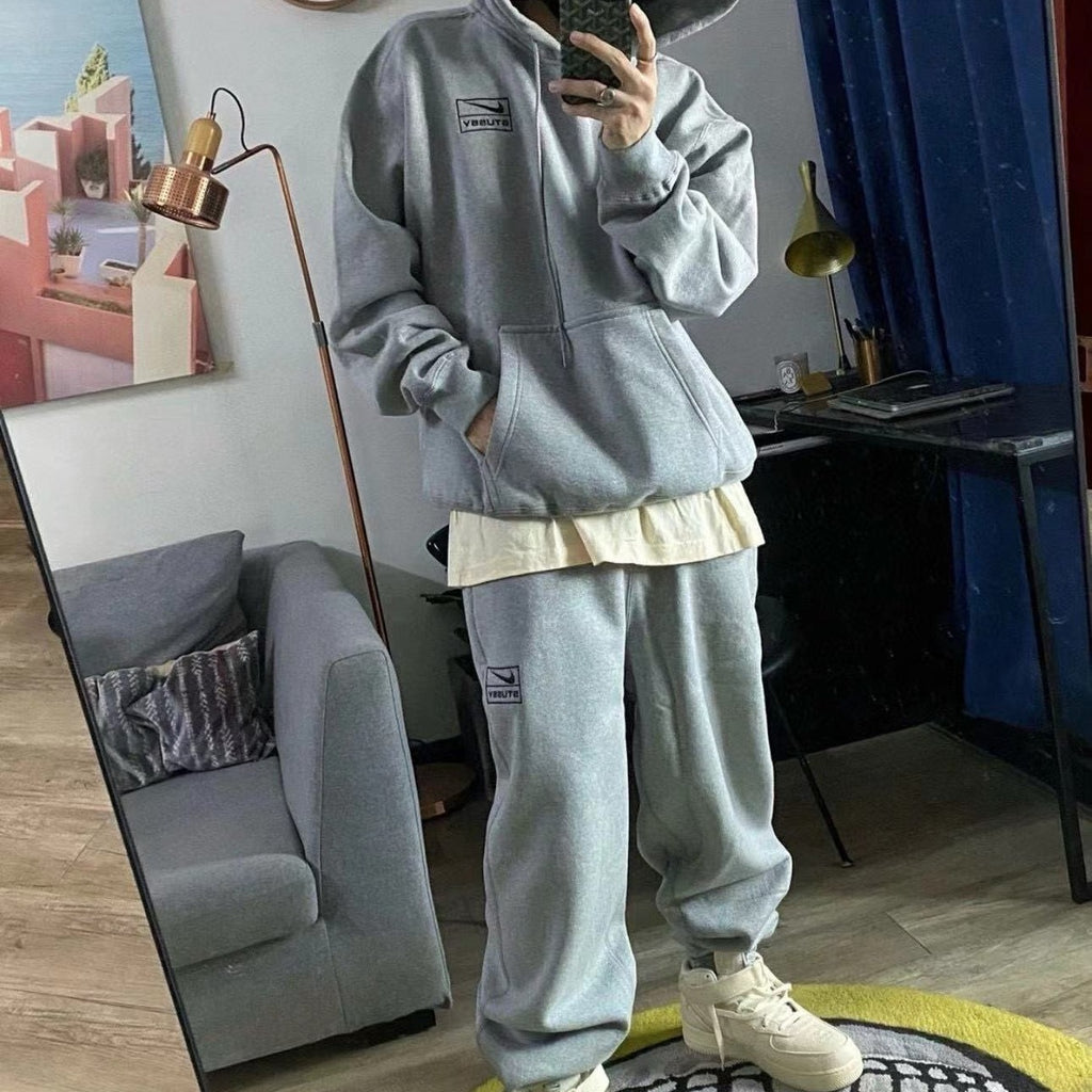 Nike Hoodie Stussy 2025 Gris