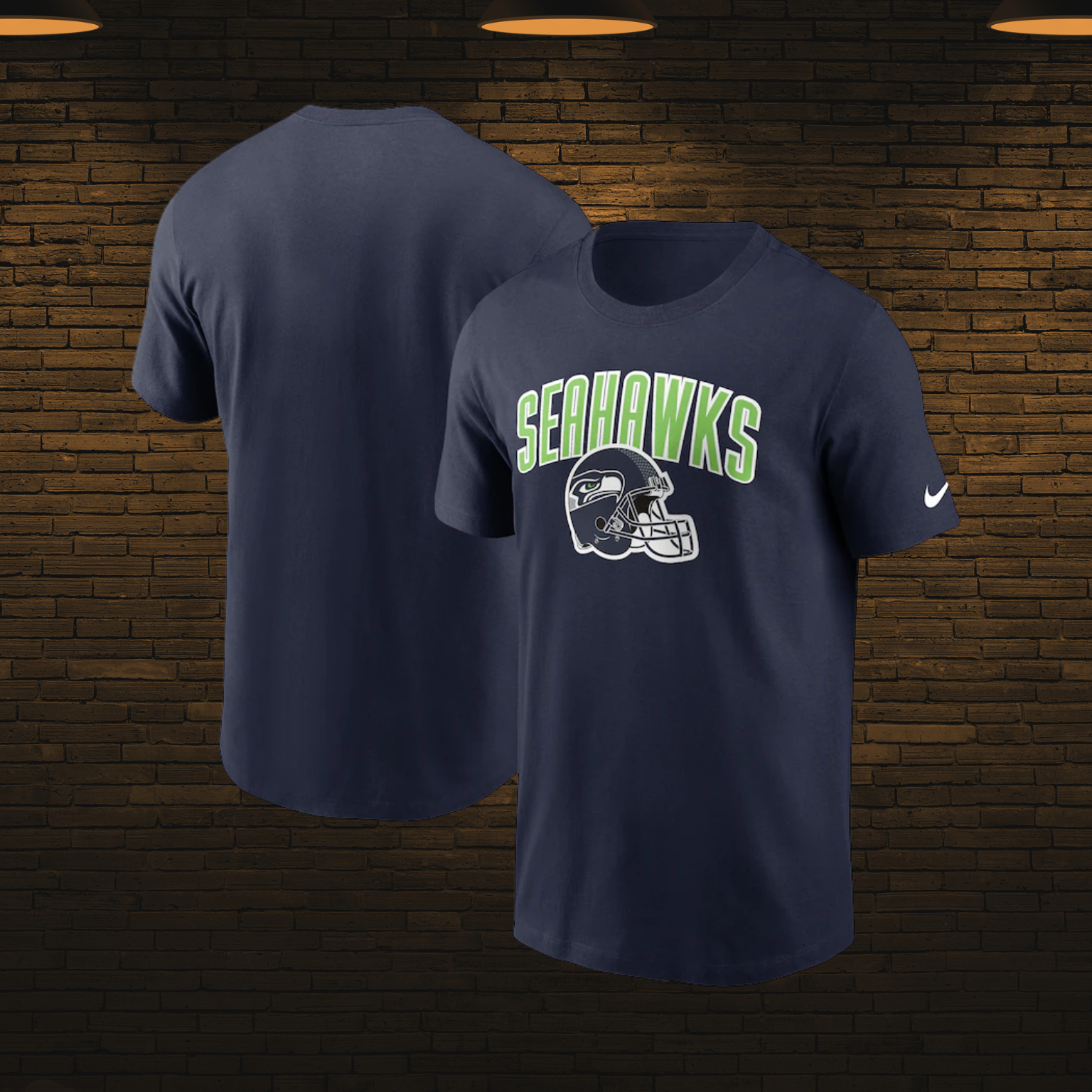 Playera NFL Manga Corta Hombre — Seattle Seahawks